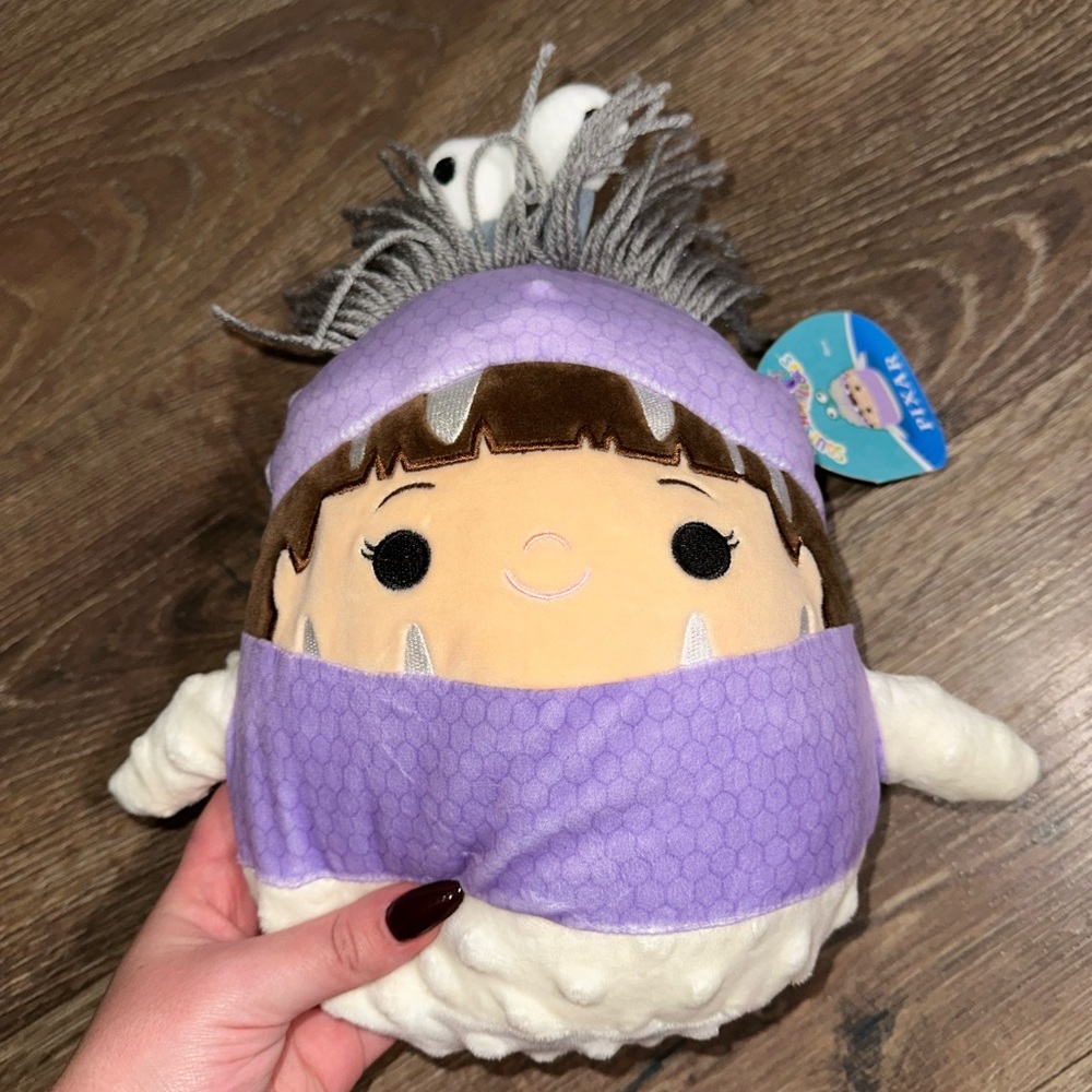 8” squishmallow Pixar Boo nwt